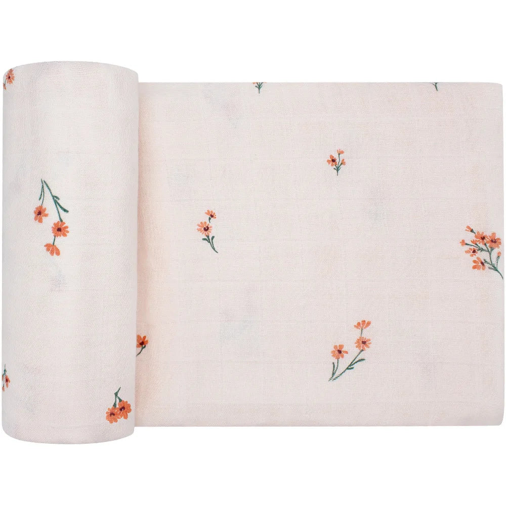 120x120cm Bamboo Cotton Muslin Blanket Baby Swaddle Warp Newborn Bath Towel Gauze Infant Kids Wrap Sleepsack Baby Blankets