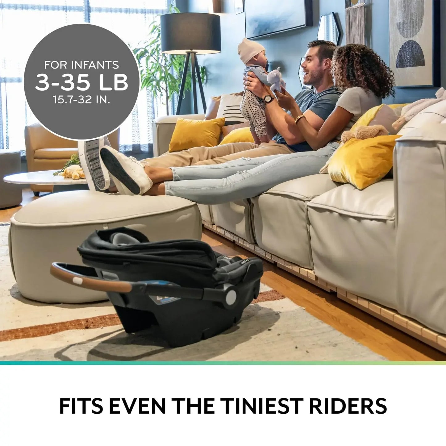 Infant Car Seat and Stroller Combo (Boone Gray)