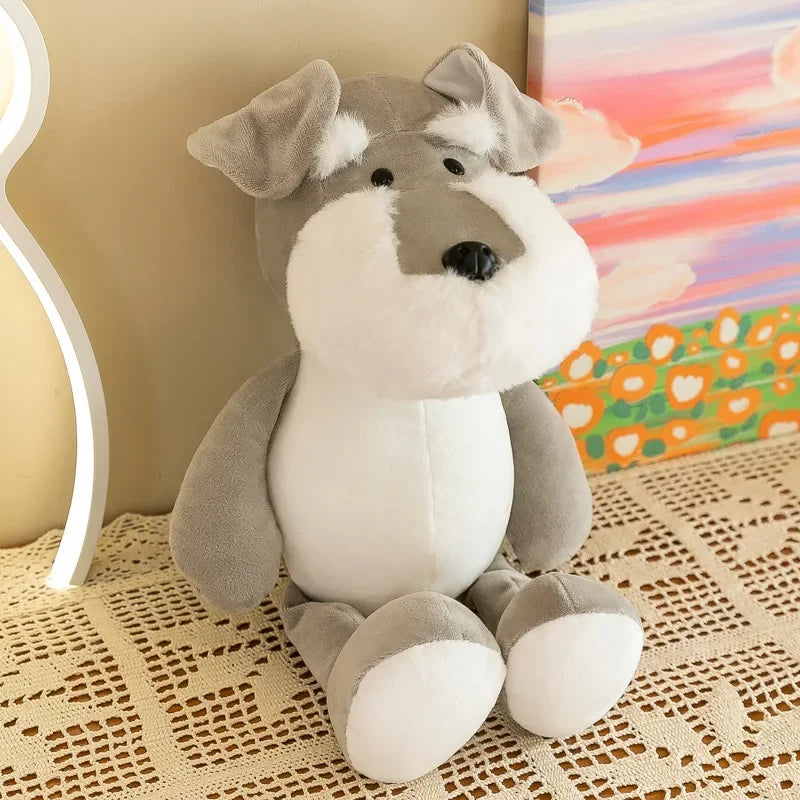 25CM Kawaii Jungle Animal Plush Toys Forest Animal Plush Dog Zebra Elephant Lion Fox Giraffe Children's Toys Doll Birthday Gift