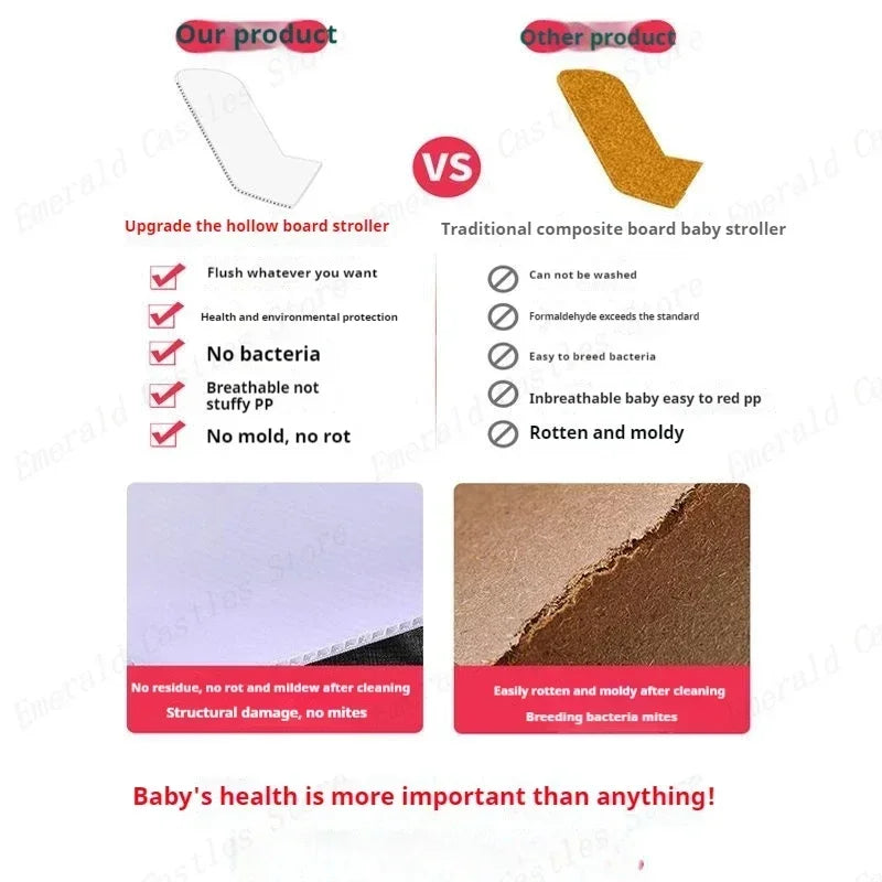 Twin strollers kids two seats strollers foldable carriage Double baby stroller Front and rear seats