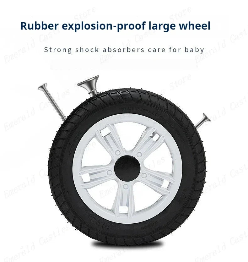 Twin strollers kids two seats strollers foldable carriage Double baby stroller Front and rear seats